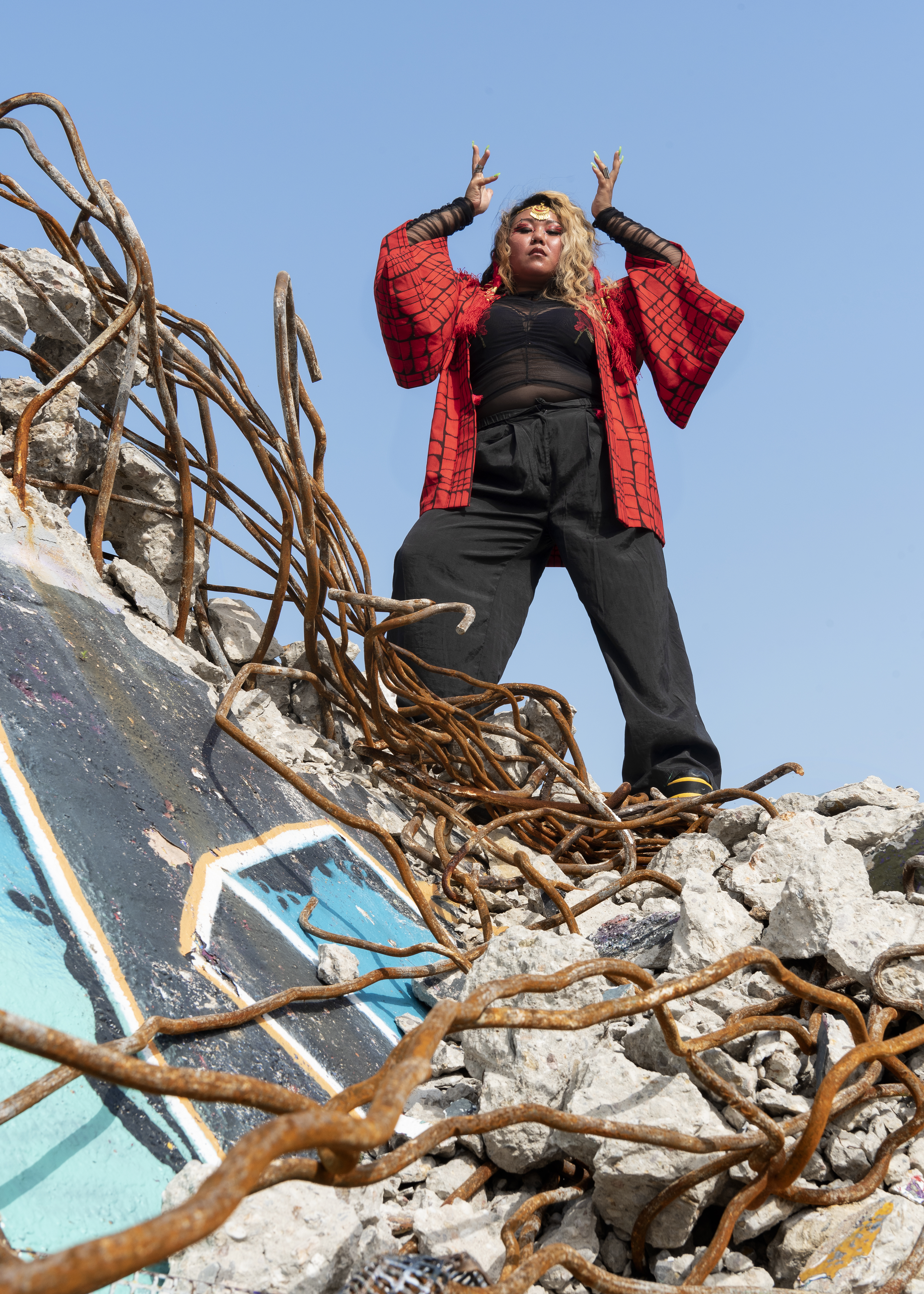 firestarter in junkyard